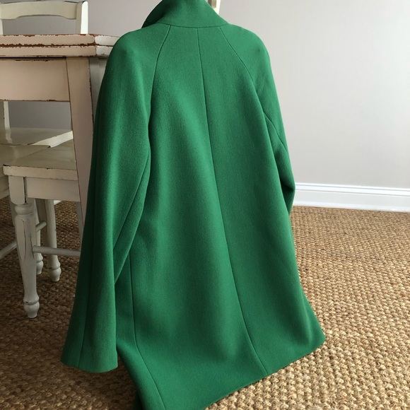 J Crew Double Cloth Envelope Coat. Italian. Wool. Size 4 - Picture 1 of 16